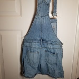 L.E.I. Double Strap Overalls/Shorts